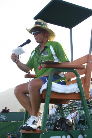 Marcus Tennis, Chair Umpire Marcus Tennis, Chair Umpire