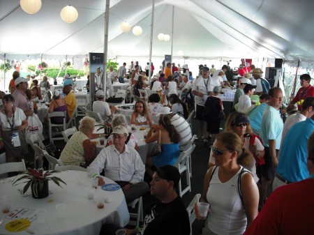 USTA Member Tent