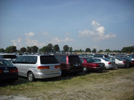 Lindner Family Tennis Center Parking