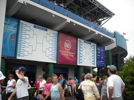 Western & Southern Masters Draw Board