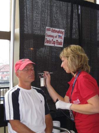 Face Painting @ Davis Cup 2007 Face Painting @ Davis Cup 2007
