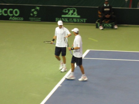 Bryan Brothers @ Davis Cup 2007 Bryan Brothers @ Davis Cup 2007