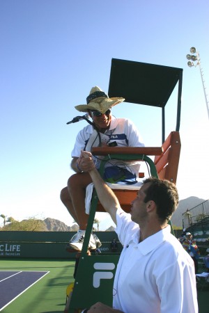 Thanking Radek Stepanek