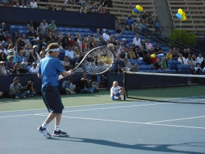 Will Ferrell giant racket